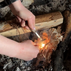 Tulenteko tuluksilla toi onnistumisen iloa neulevaeltajille.