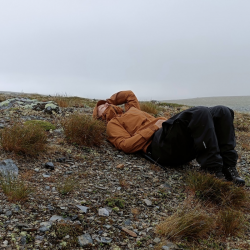 Oppaan lepotauko. Kuvasta kiitos opastettavalleni Jaanalle.